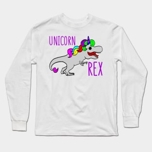Unicorn Rex Long Sleeve T-Shirt